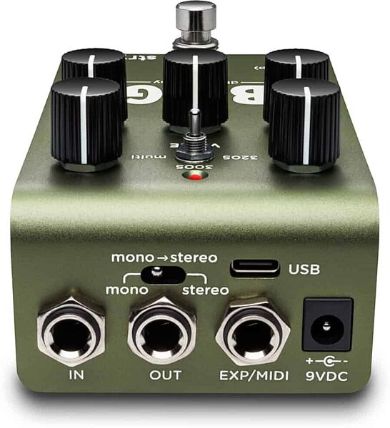 open zoom image for Strymon Brig Multi-Voice dBucket Delay Pedal, New, Action Position Back