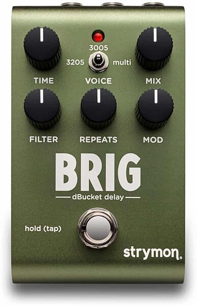 open zoom image for Strymon Brig Multi-Voice dBucket Delay Pedal, New, Action Position Back