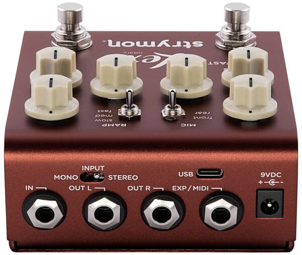 open zoom image for Strymon Lex V2 Rotating Speaker Effects Pedal, New, Action Position Back