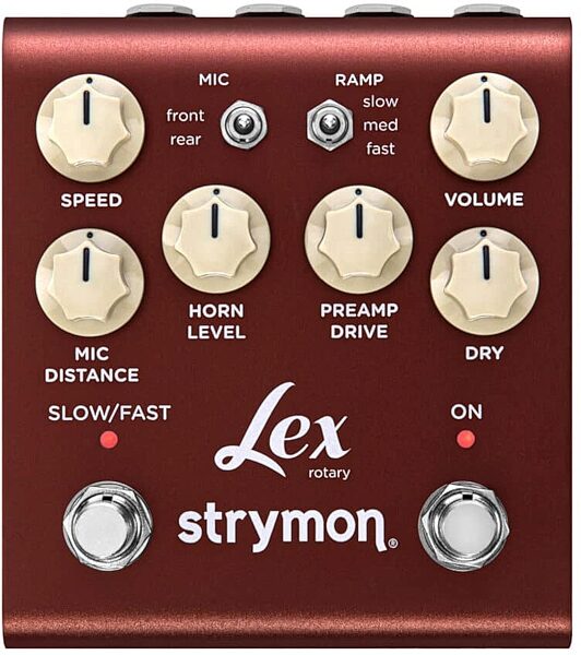 open zoom image for Strymon Lex V2 Rotating Speaker Effects Pedal, New, Action Position Back