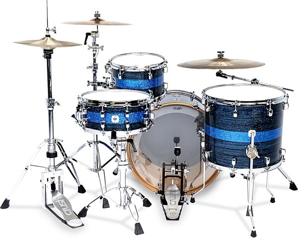 open zoom image for Crush Sublime ST Maple Drum Shell Kit, 3-Piece, Action Position Back