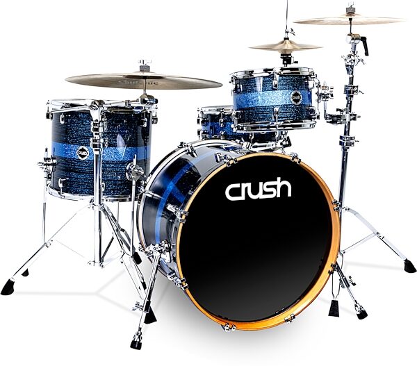 open zoom image for Crush Sublime ST Maple Drum Shell Kit, 3-Piece, Action Position Back
