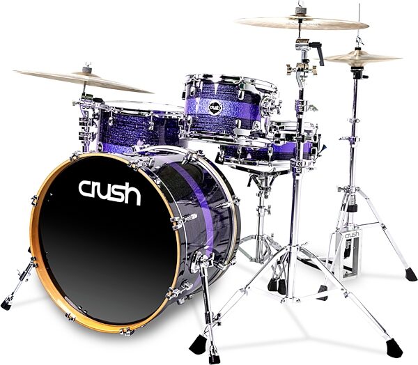open zoom image for Crush Sublime ST Maple Drum Shell Kit, 3-Piece, Action Position Back