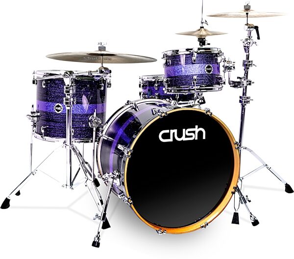 open zoom image for Crush Sublime ST Maple Drum Shell Kit, 3-Piece, Action Position Back