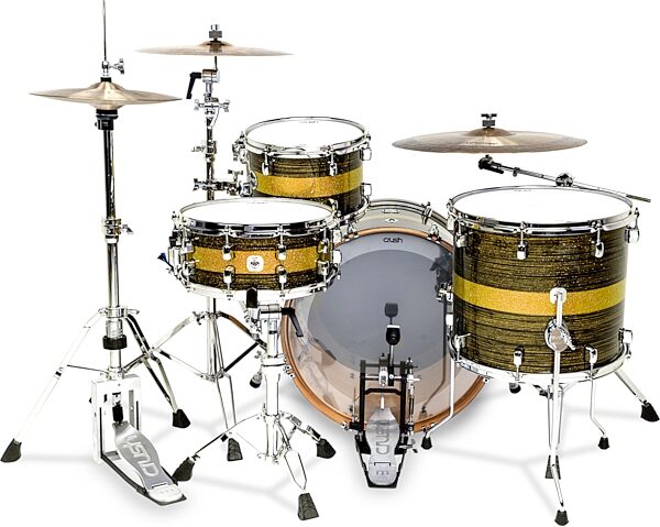 open zoom image for Crush Sublime ST Maple Drum Shell Kit, 3-Piece, Action Position Back