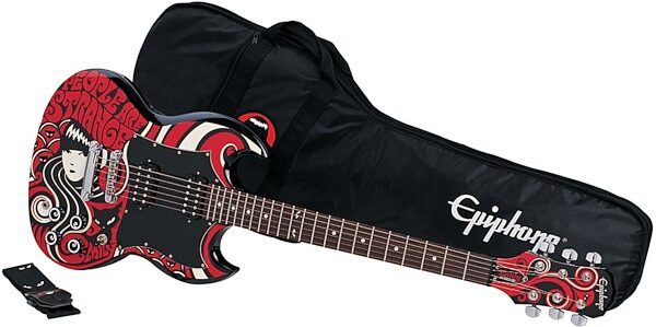 open zoom image for Epiphone G-310 Emily the Strange Electric Guitar (with Gig Bag), Main