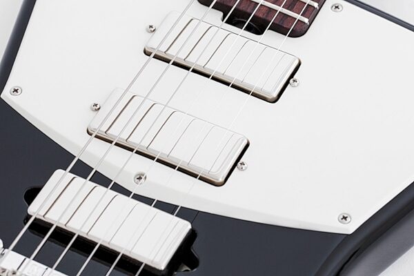 open zoom image for Ernie Ball Music Man St. Vincent Signature Electric Guitar (with Case), Black Pickups