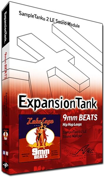 open zoom image for IK Multimedia Expansion Tank Sound Module 9mm Beats, Main