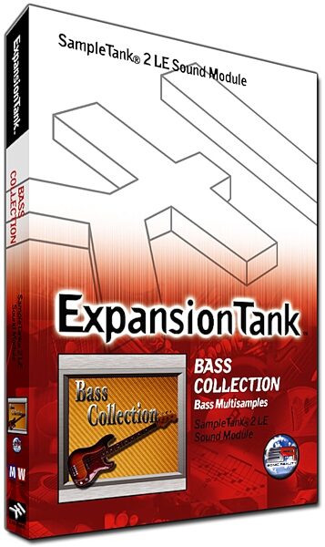 open zoom image for IK Multimedia Expansion Tank Sound Module Sonic Reality Volume 1, Bass Collection
