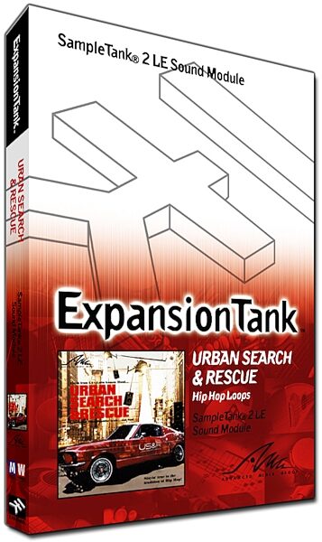 open zoom image for IK Multimedia Expansion Tank Sound Module Urban Search & Rescue, Main