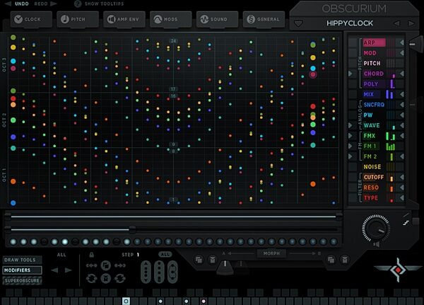 open zoom image for Sugar Bytes Obscurium Synthesis Plug-in Software, Digital Download, Screenshot Front