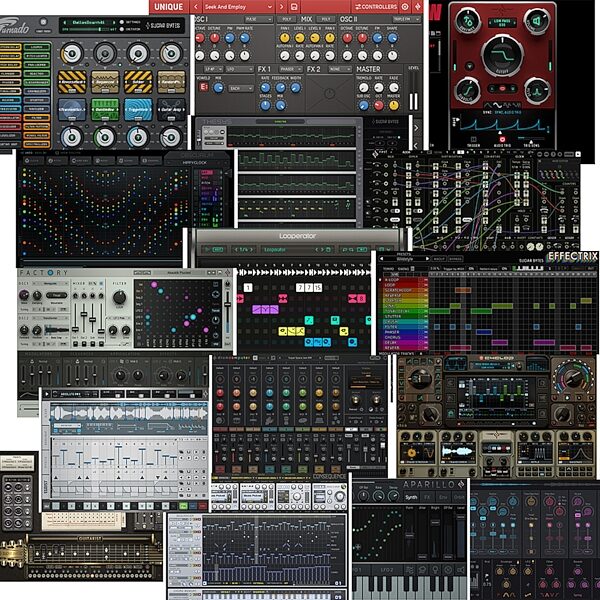 open zoom image for Sugar Bytes Sugar Bundle Plug-in Software, Digital Download, Action Position Back