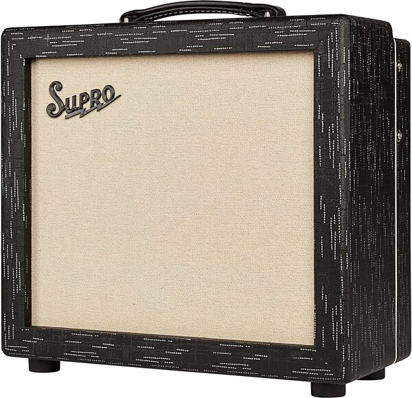 open zoom image for Supro Amulet Electric Guitar Combo Amplifier (15 Watts, 1x10"), New, Action Position Back