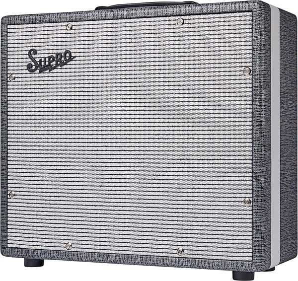 open zoom image for Supro Black Magick Guitar Speaker Cabinet (75 Watts, 1x12"), 8 Ohms, Action Position Back
