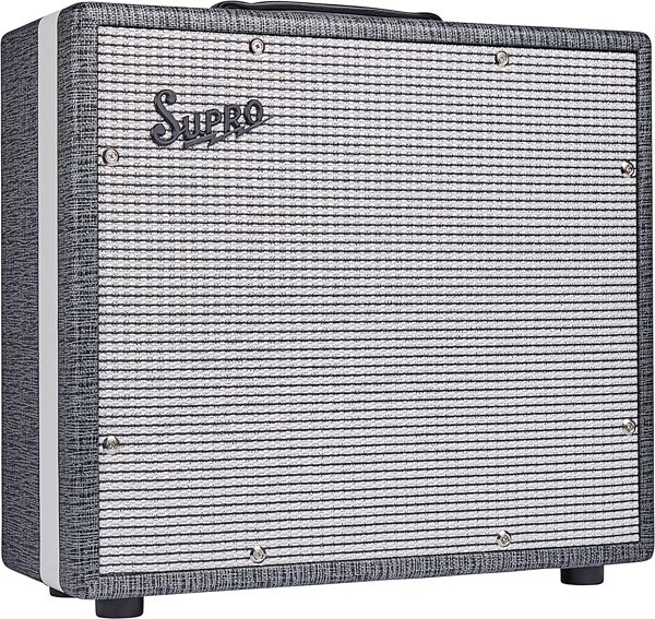 open zoom image for Supro Black Magick Guitar Speaker Cabinet (75 Watts, 1x12"), 8 Ohms, Action Position Back