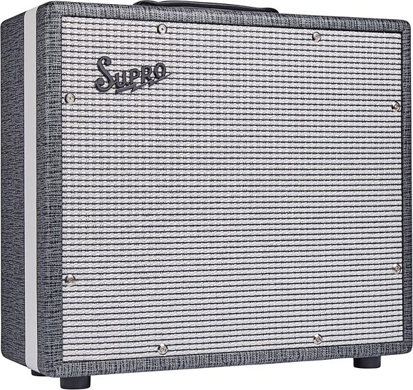 open zoom image for Supro Black Magick Guitar Speaker Cabinet (75 Watts, 1x12"), 8 Ohms, Action Position Back