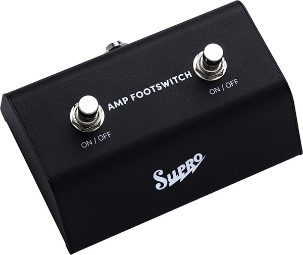 open zoom image for Supro SFS2 Dual Amp Footswitch, New, Action Position Back
