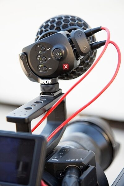 open zoom image for Rode SVMX Stereo Video Mic-X Broadcast Stereo Microphone, Closeup