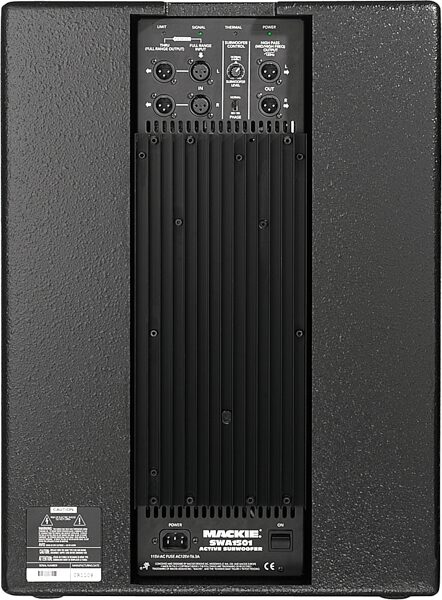 open zoom image for Mackie SWA1501 Powered 15 in. Subwoofer, Rear