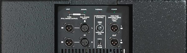 open zoom image for Mackie SWA1501 Powered 15 in. Subwoofer, Rear Panel