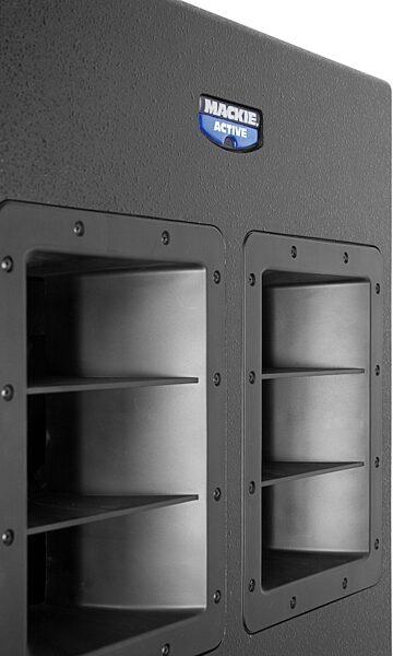 open zoom image for Mackie SWA2801z Powered Subwoofer (800 Watts, 2x18 in.), Ports