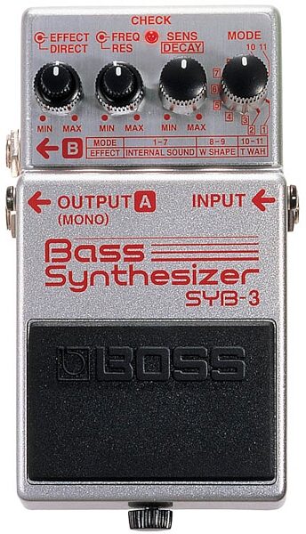 open zoom image for Boss SYB3 Bass Synthesizer Compact Effects Pedal, Main