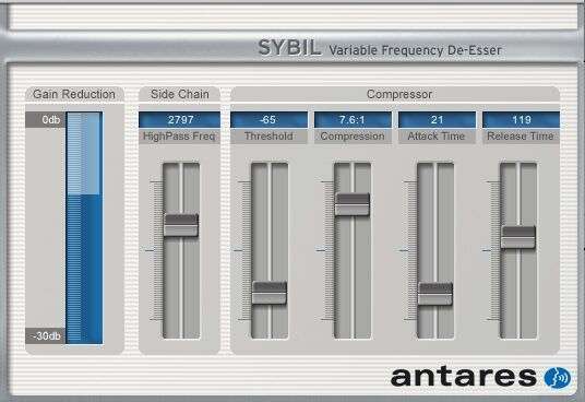 open zoom image for Antares AVOX Vocal Toolkit Plug-In Bundle (Macintosh and Windows), Sybil