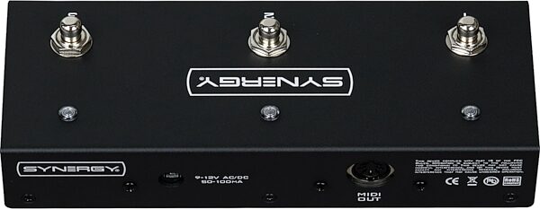 open zoom image for Synergy SYN-20IR All-Tube Modular Guitar Amplifier Head with IR and MIDI 2.0, Open Box (Like New), Action Position Back
