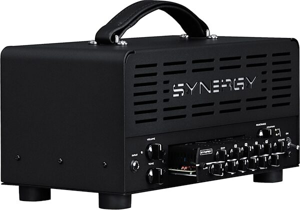 open zoom image for Synergy SYN-20IR All-Tube Modular Guitar Amplifier Head with IR and MIDI 2.0, Open Box (Like New), Action Position Back