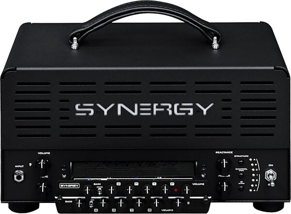 open zoom image for Synergy SYN-20IR All-Tube Modular Guitar Amplifier Head with IR and MIDI 2.0, Open Box (Like New), Action Position Back