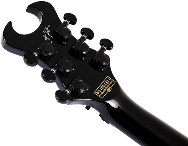 open zoom image for Schecter Synyster Gates Custom-S Electric Guitar, Headstock Back