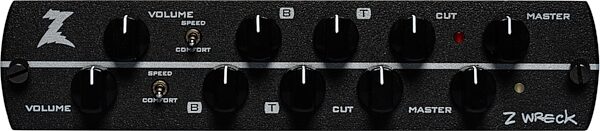 open zoom image for Synergy Dr Z Z Wreck 2-Channel Tube Preamp Module, New, Action Position Back