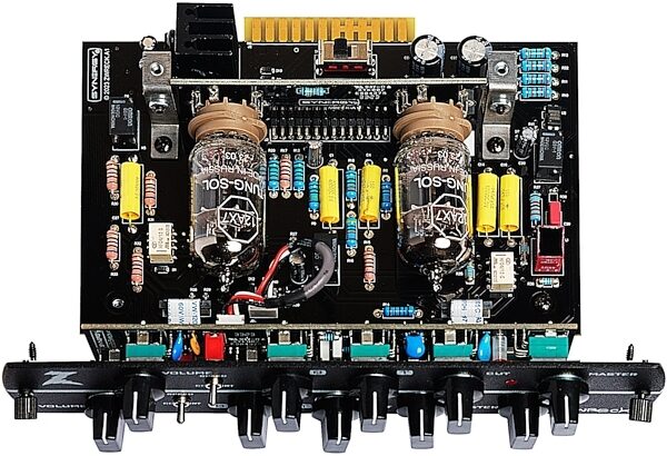 open zoom image for Synergy Dr Z Z Wreck 2-Channel Tube Preamp Module, New, Action Position Back