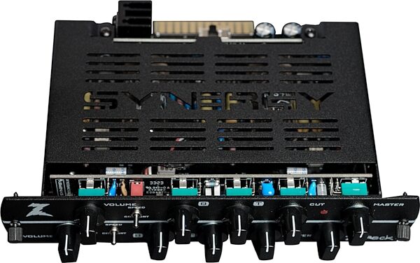open zoom image for Synergy Dr Z Z Wreck 2-Channel Tube Preamp Module, New, Action Position Back