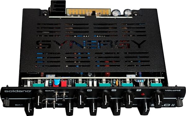 open zoom image for Synergy Soldano SLO II Preamp Module, Black, Action Position Back