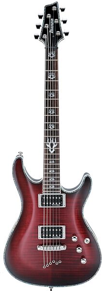 open zoom image for Ibanez SZ720FM Electric Guitar with Flame Maple Top, Blackberry Sunburst