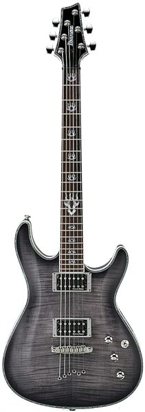 open zoom image for Ibanez SZ720FM Electric Guitar with Flame Maple Top, Transparent Gray