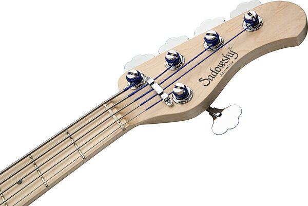 open zoom image for Sadowsky MetroLine 21-fret Vintage J/J Bass, 5-String (with Gig Bag), Action Position Back