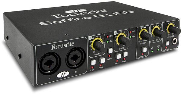 open zoom image for Focusrite Saffire 6 USB Audio Interface, Left