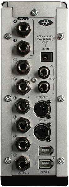 open zoom image for Focusrite Saffire LE FireWire Audio Interface, Rear