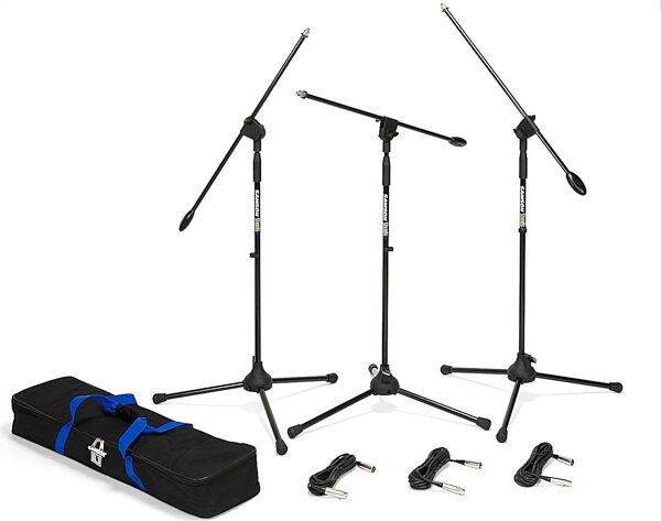 open zoom image for Samson BL3 Microphone Boom Stand and Cable Pack, 3-Pack, Main