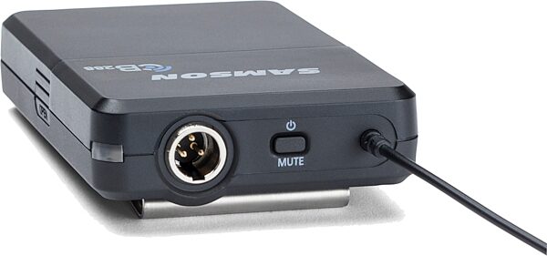 open zoom image for Samson CB288 Beltpack Transmitter for Concert 288 Wireless System, Band H, Channel A, Main with all components Front