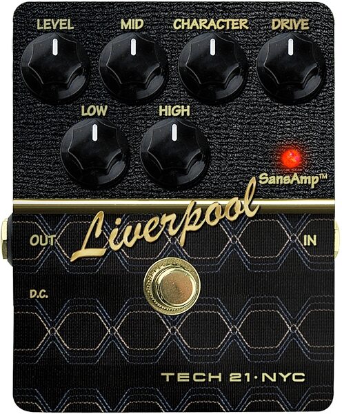 open zoom image for Tech 21 SansAmp Character Series Liverpool Amp Pedal, Main