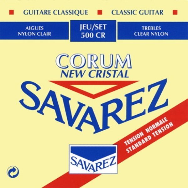 open zoom image for Savarez 500CR NT Cristal Corum Series Classical Guitar Strings, New, Main
