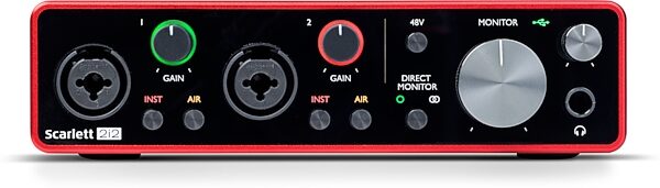 open zoom image for Focusrite Scarlett 2i2 3rd Gen USB Audio Interface, Main