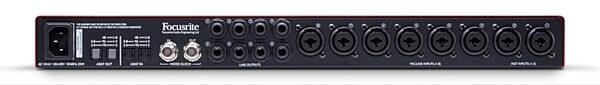 open zoom image for Focusrite Scarlett OctoPre Dynamic Multi-Channel Microphone Preamplifier with Compression, New, Rear