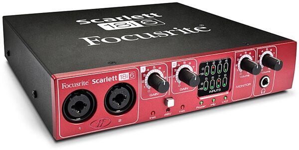 open zoom image for Focusrite Scarlett 18i6 USB Audio Interface, Main