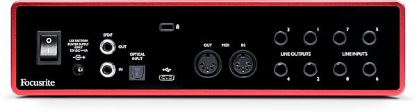 open zoom image for Focusrite Scarlett 18i8 3rd Gen USB Audio Interface, Alt-View-4