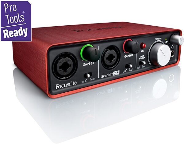 open zoom image for Focusrite Scarlett 2i2 USB Audio Interface, Main