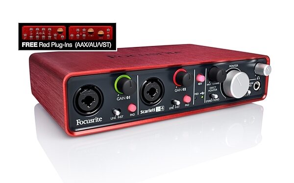 open zoom image for Focusrite Scarlett 2i4 USB Audio Interface, Main